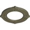 Ekena Millwork Benson Ceiling Medallion (Fits Canopies up to 6 1/8"), 11 1/8"OD x 6 1/8"ID x 5/8"P, Spartan Stone CM11BNSSF - alternate 3